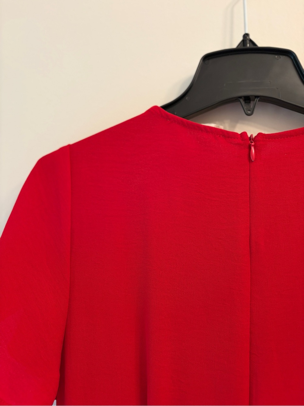Altar’d State | Red Midi Wrap Dress - Evening Dress - Picture 10 of 10